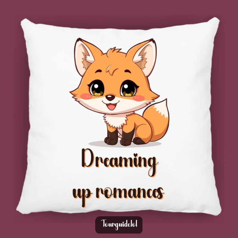 Funny Fox Cub Pillow: Cozy Comfort for Your Favorite Storyteller