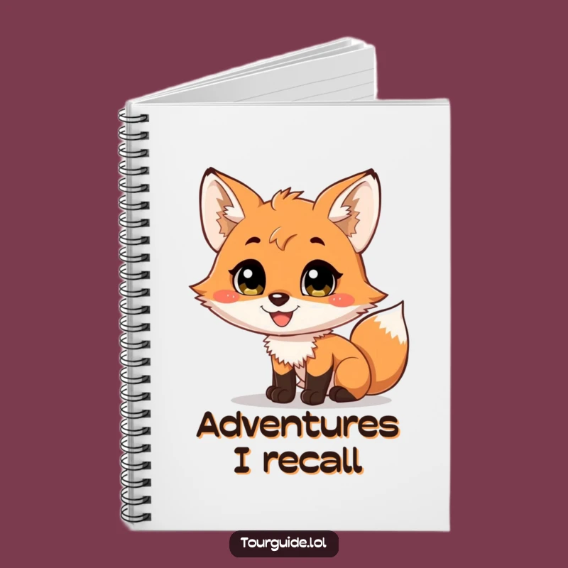 Funny Fox Cub Notebook: Jot Down Tales with Hilarious Charm